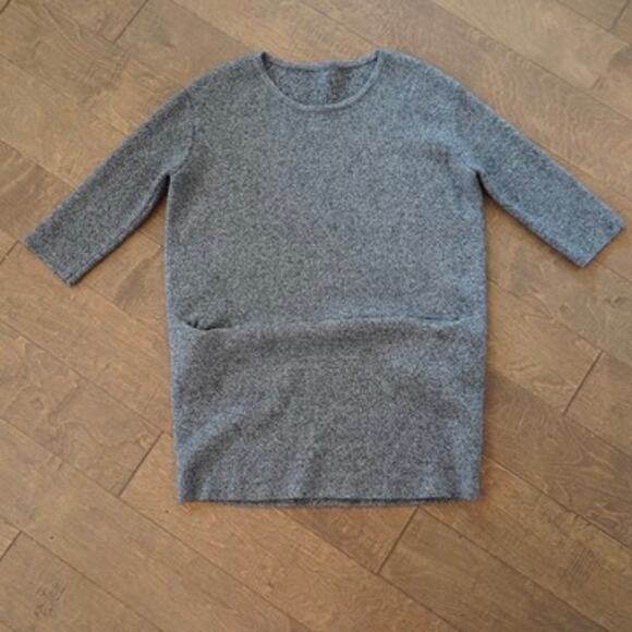 Alexander McQueenPullover Sweater Gray Womens SZ M Rabbit/Sable/Wool - Picture 1 of 7